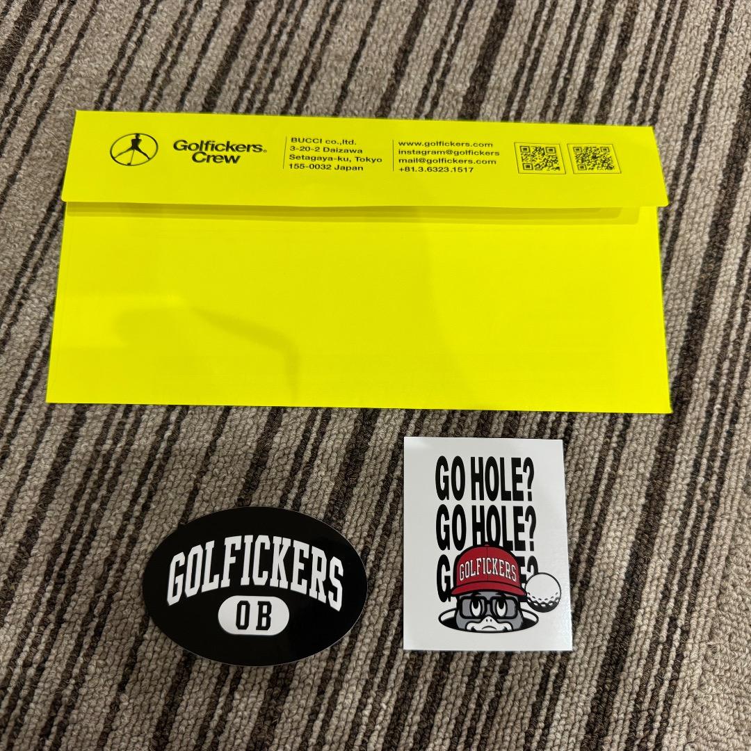 Golfickers Half Sweat ブラック Lサイズ