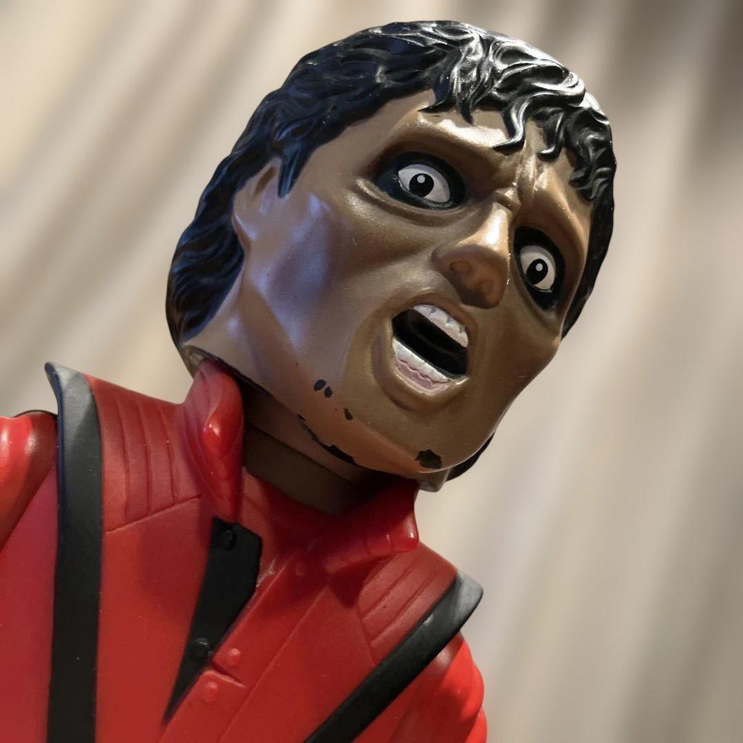 マイケル・ジャクソン マルサン ソフビ　ゾンビ