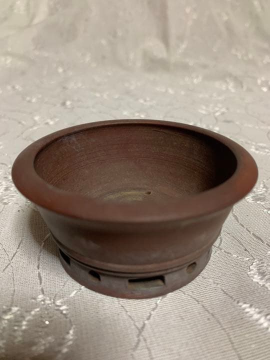 佐太郎　ミニ盆栽鉢　丸