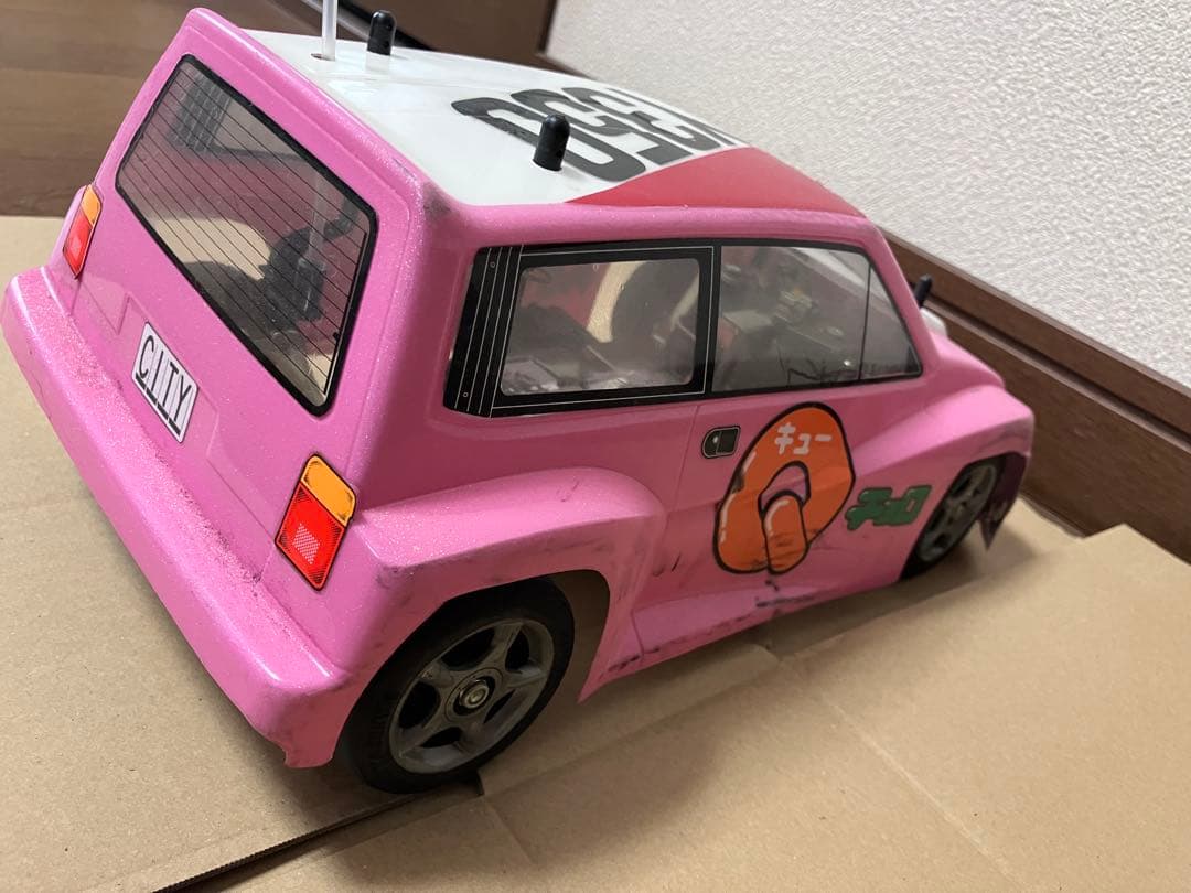 タミヤ　M-03ミニクーパー & チョロQシティーターボ2台セット