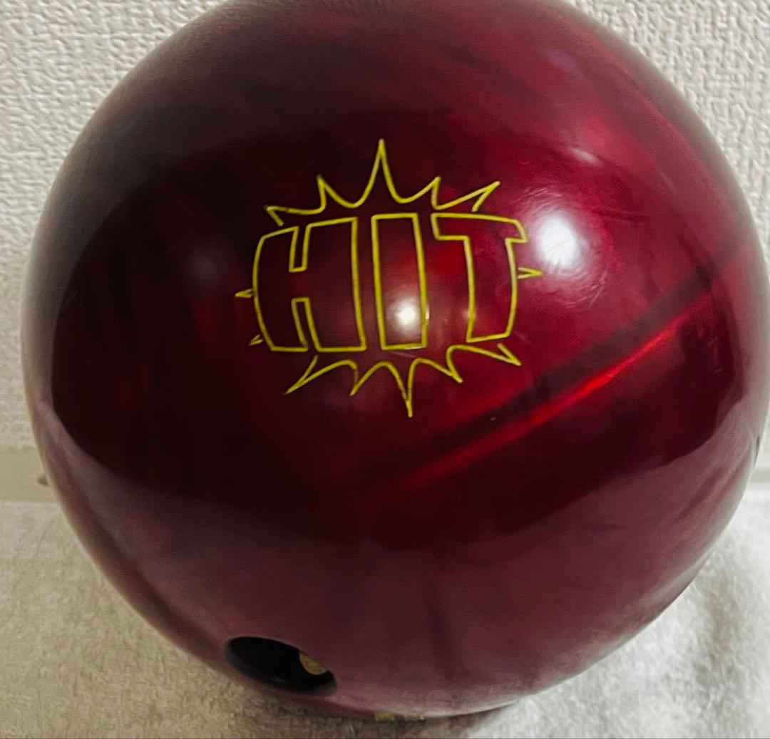 STORM ボウリングボール バーガンディ3点です。