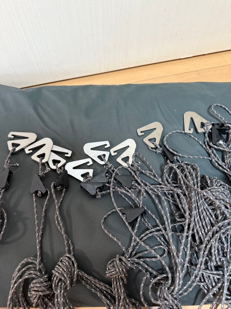 telo abyss ホワイト hooks mini ガイロープ looks