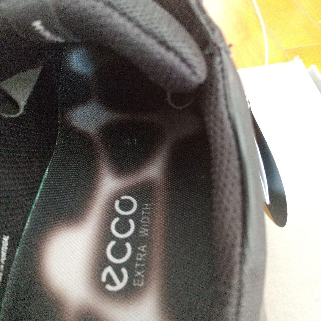 新品未使用 ECCO ゴルフシューズ ブラック Boaシステム 41(26cm)