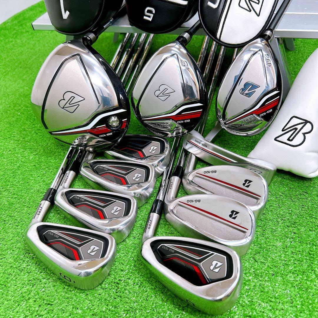 ブリヂストン BG-100 メンズクラブセット 11本 S 初心者 一流 ②