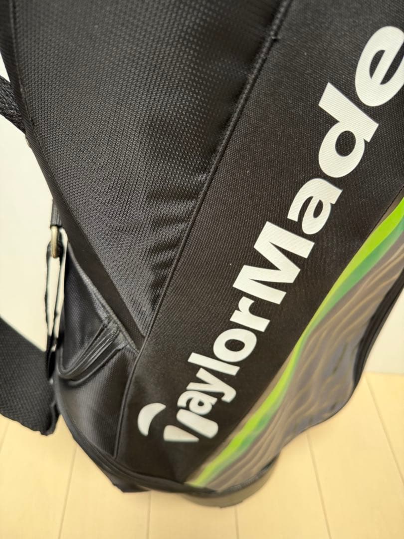 TaylorMade キャディバッグ 黒 ゴルフ テーラーメイド