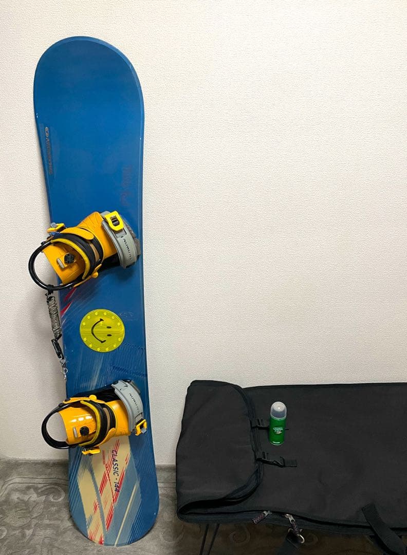 SALOMON サロモン スノーボード 144 ビンディング ケース セット