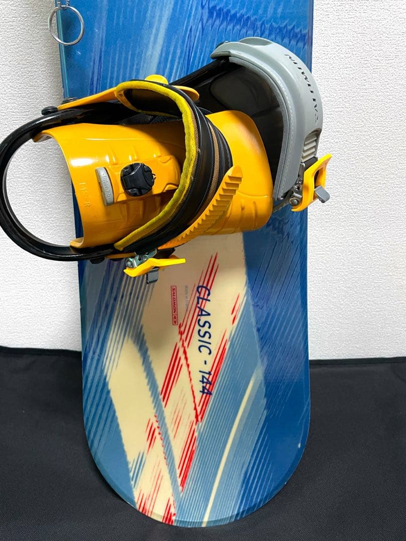 SALOMON サロモン スノーボード 144 ビンディング ケース セット
