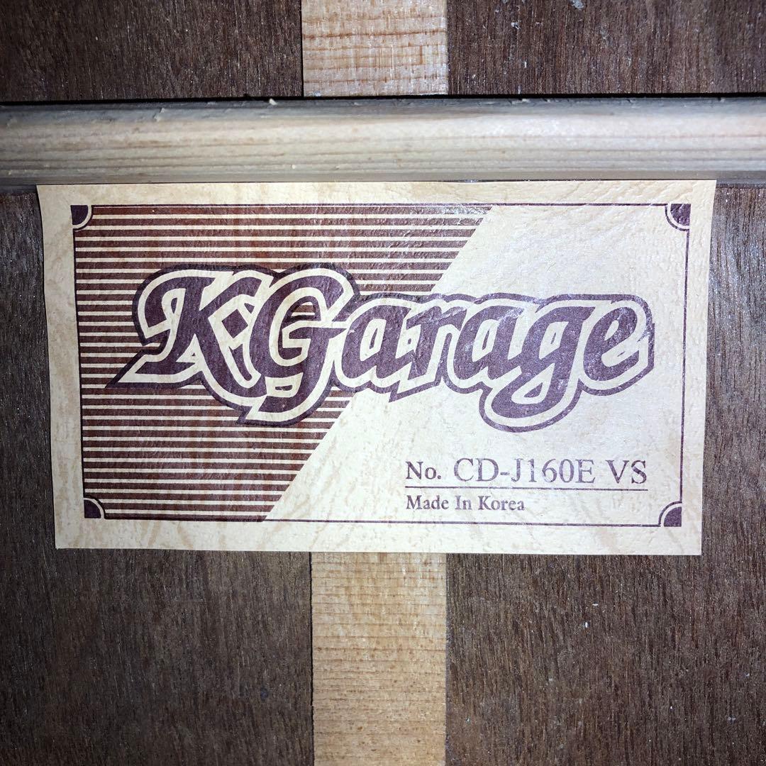 K・ガレージ　エレアコ　CD-J160E VS　コピーモデル　K・Garage