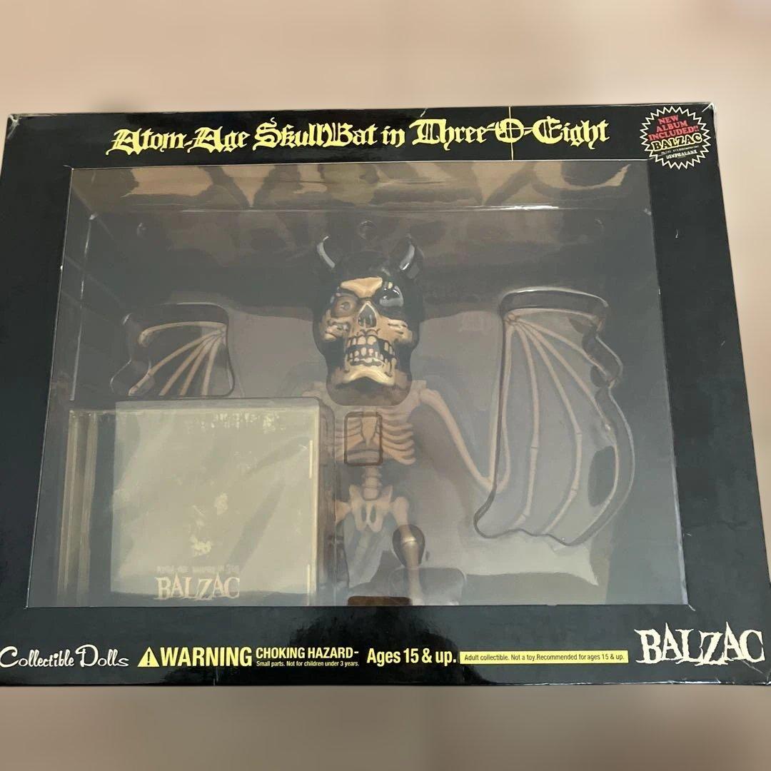 BALZAC バルザック　SKULL BAT フィギュア（黒）付　限定CD