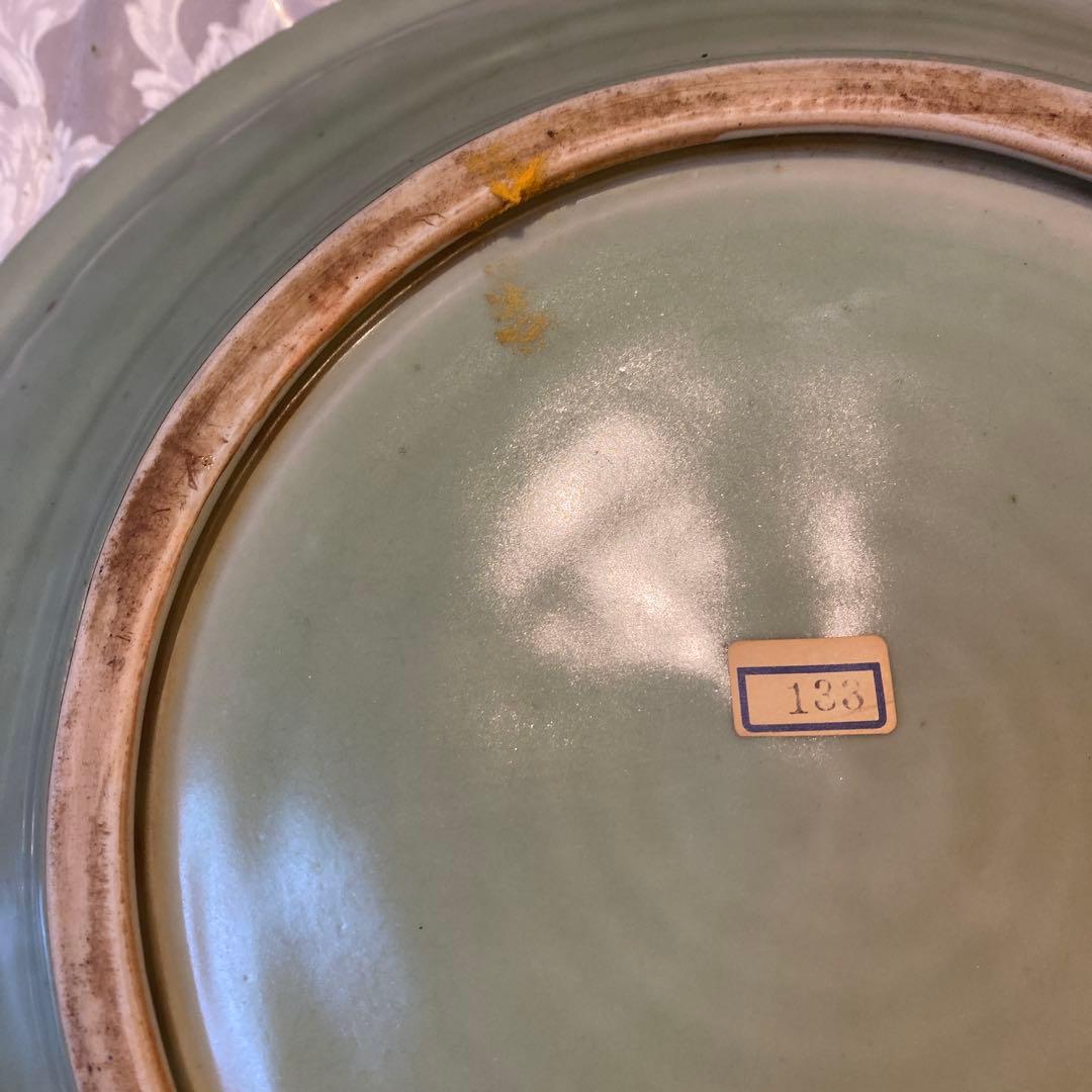 専用　中国古玩　龍泉窯　高麗青磁尺寸大皿