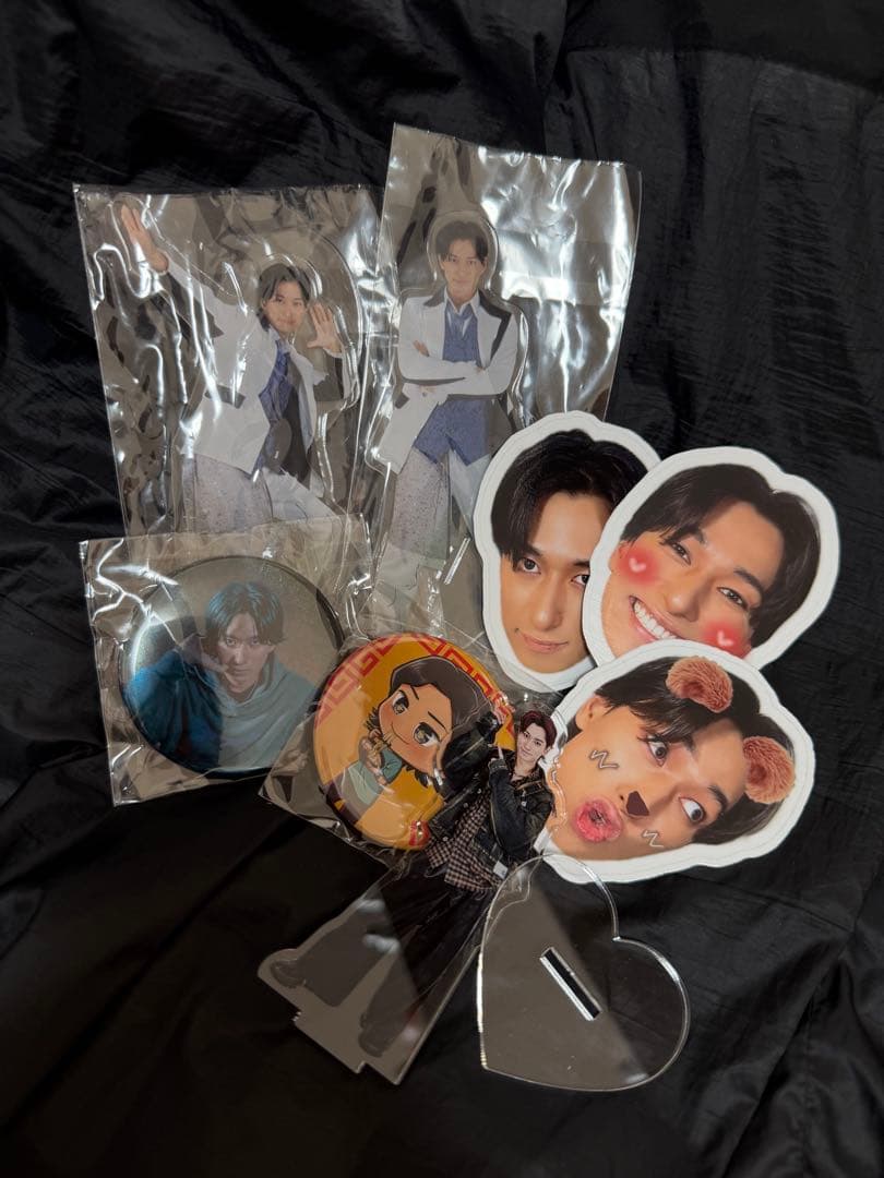 尾形大吾　亀田結心　チェキ　アクスタ　resistance