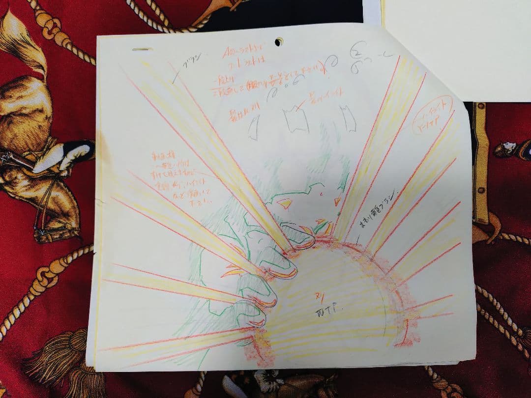 j*い様 ドラゴンボール セル画 手描き 原画 孫悟飯 当時物