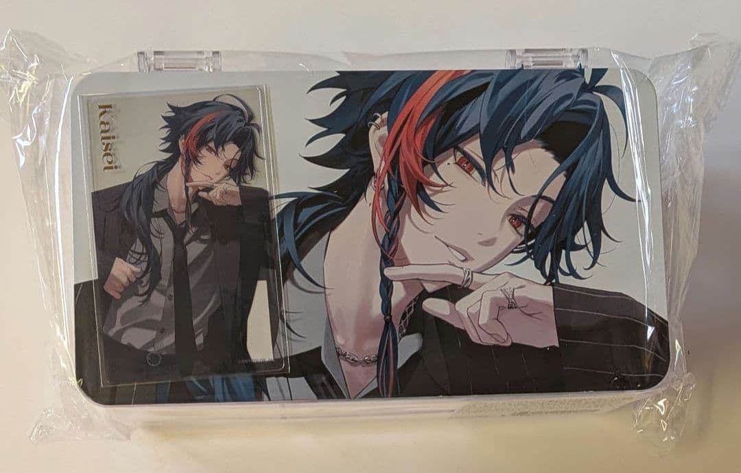 にじさんじ3SKM 魁星 エバーカラーコラボコンタクトケース 特典 クリアカード