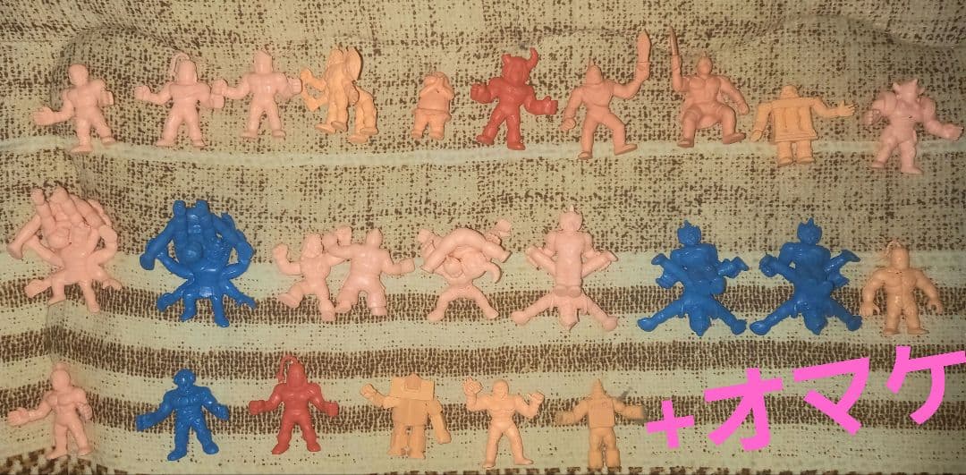 キンケシ　カラーリング　ダイキャスト　スタンプラリー　ガチャ　キン肉マン