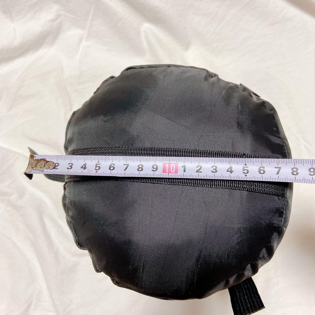 ダウンシュラフ 600FP 400g 寝袋 ダウン キャンプ マミー型ブラック