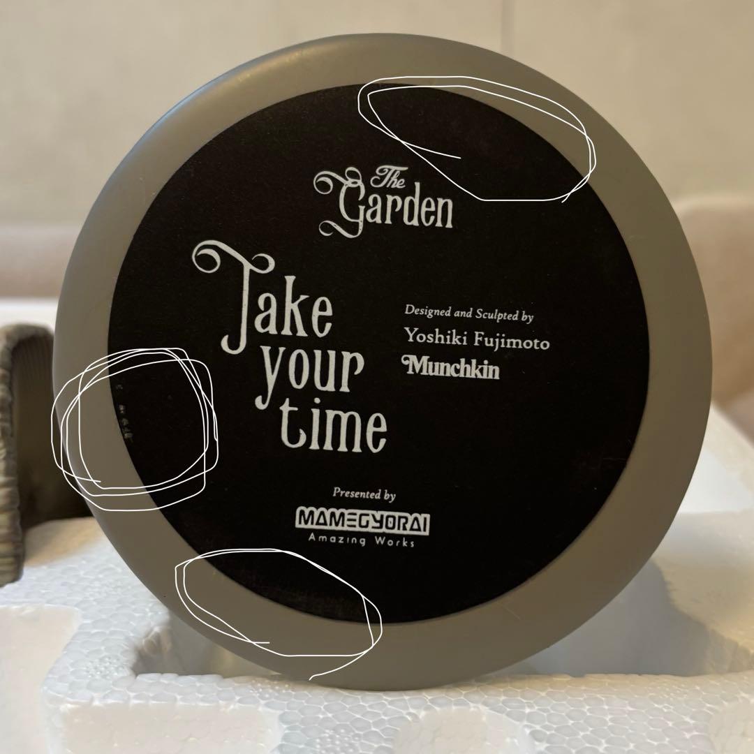 31日取下藤本圭紀The Garden Take your time スタチュー