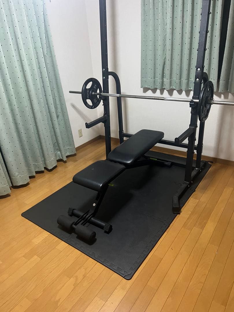 バーベルダンベル100KGセット/ハーフラック