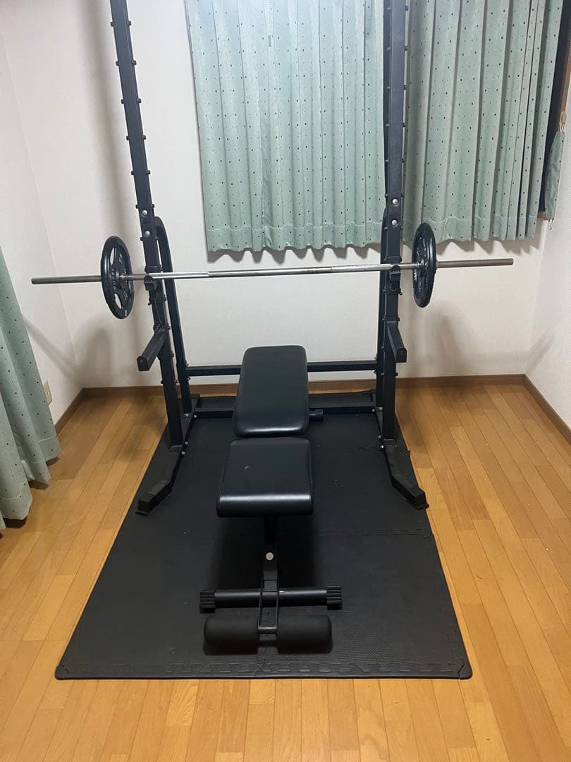 バーベルダンベル100KGセット/ハーフラック