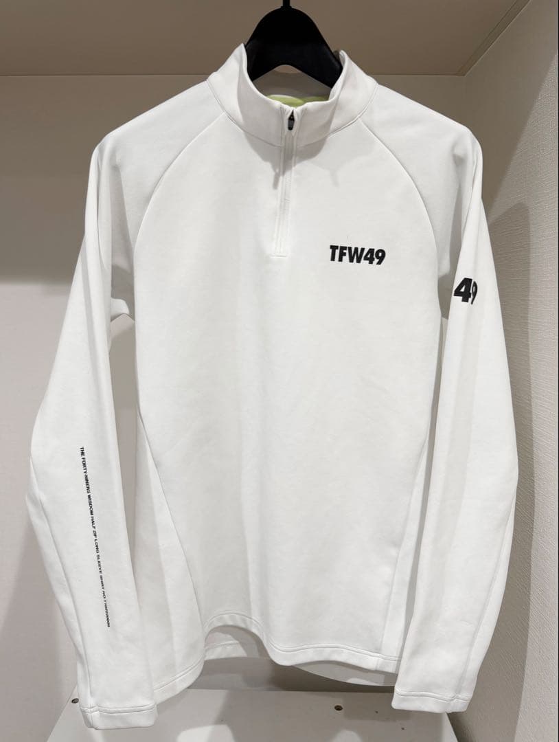 【最終価格】TFW49 HALF ZIP LONG SLEEVE
