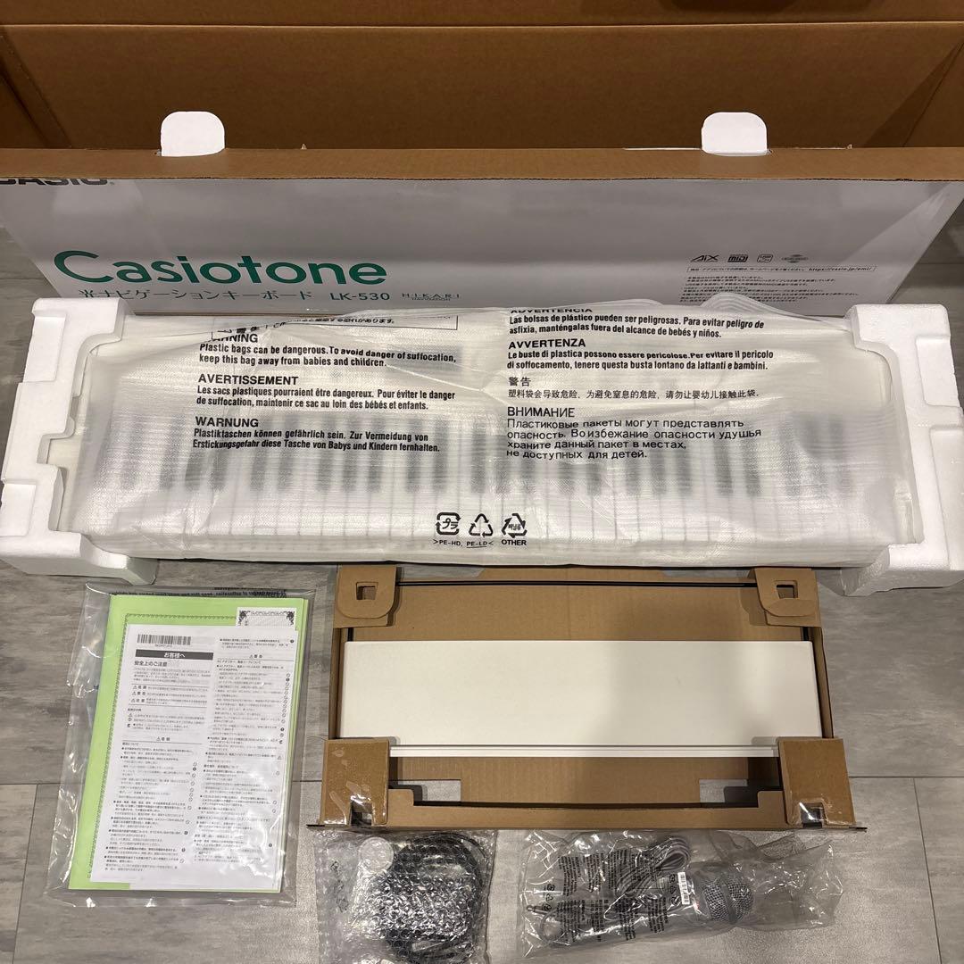 チャイOvO 様Casiotone 光ナビゲーションキーボード LK-530