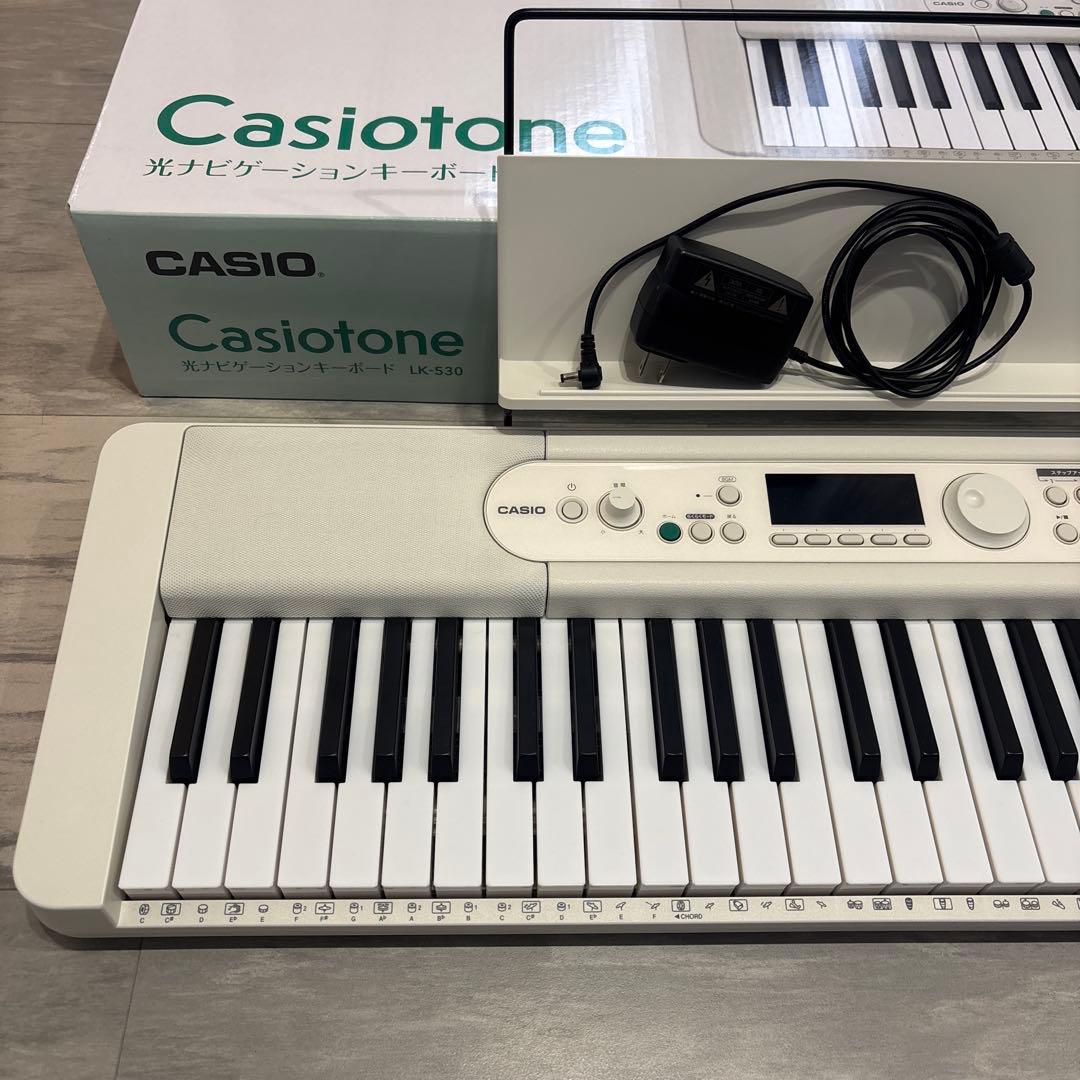チャイOvO 様Casiotone 光ナビゲーションキーボード LK-530