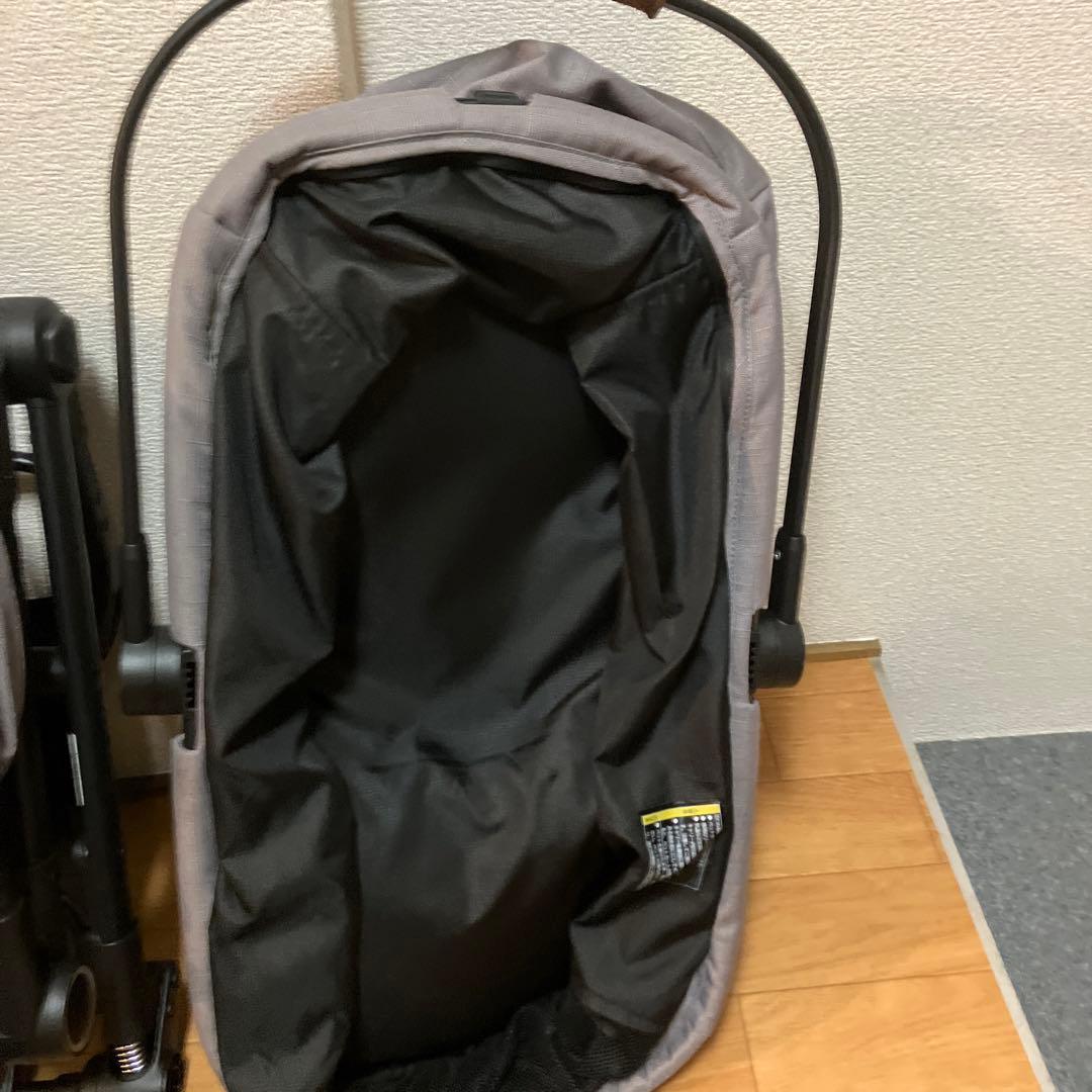 【新品未使用品】コンビ コムペット ルルテイル キャリー グレー　カート