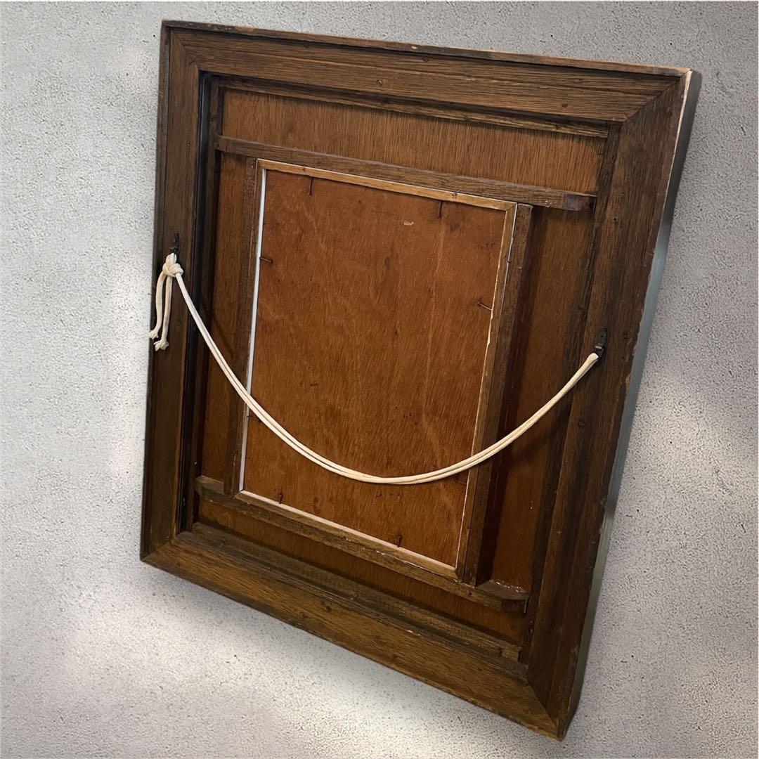 【名画】マリー・ローランサン 『公園にて』 額縁入り アンティーク