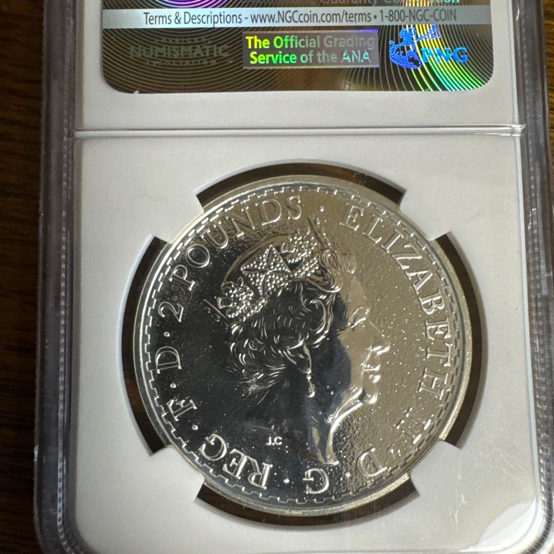 2016 ブリタニア 1oz 銀貨