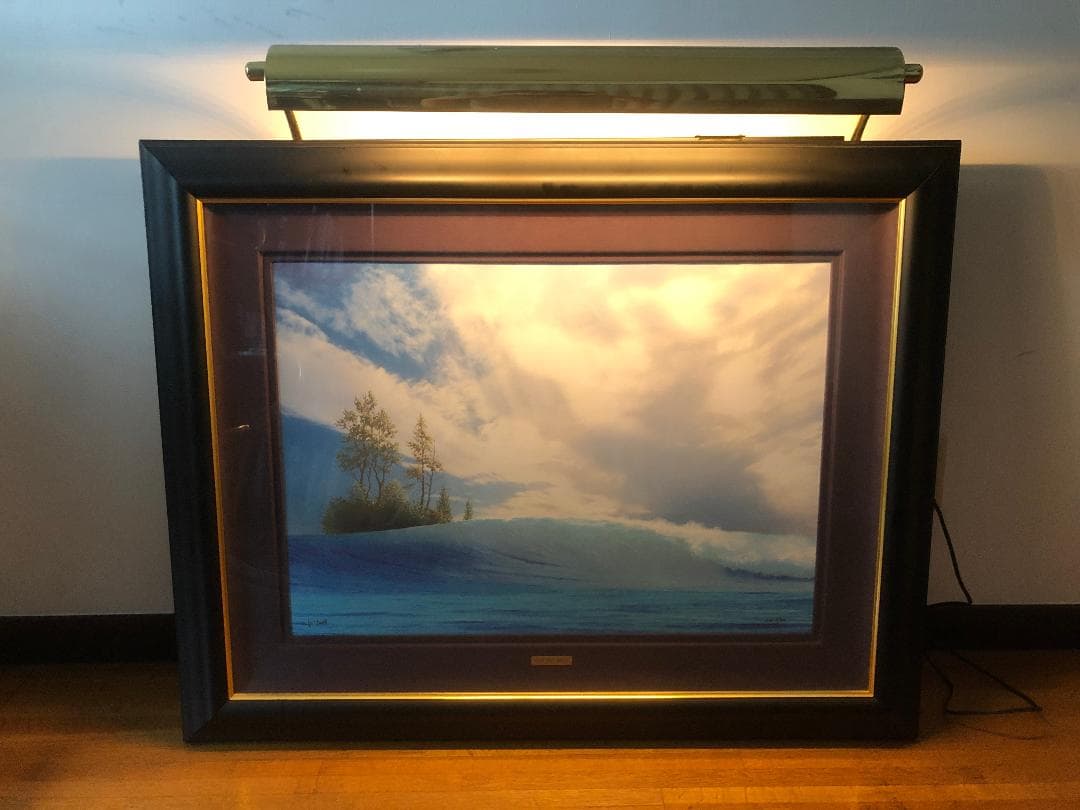 【ルミナート版画】 ケン・ショットウェル 『アイランド・ビヨンド・ザ・ウェイブ』