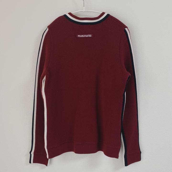 PEARLY GATES Ｖネック カーディガン 大人綺麗め ゴルフウェア