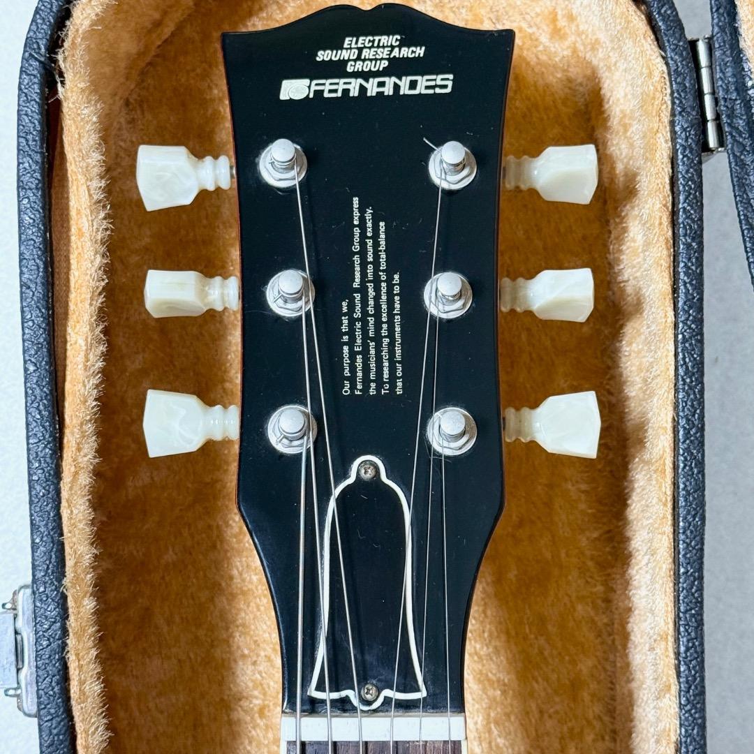 希少 美品 石ロゴ FLG レスポール タイプ 無垢 日本製 フェルナンデス