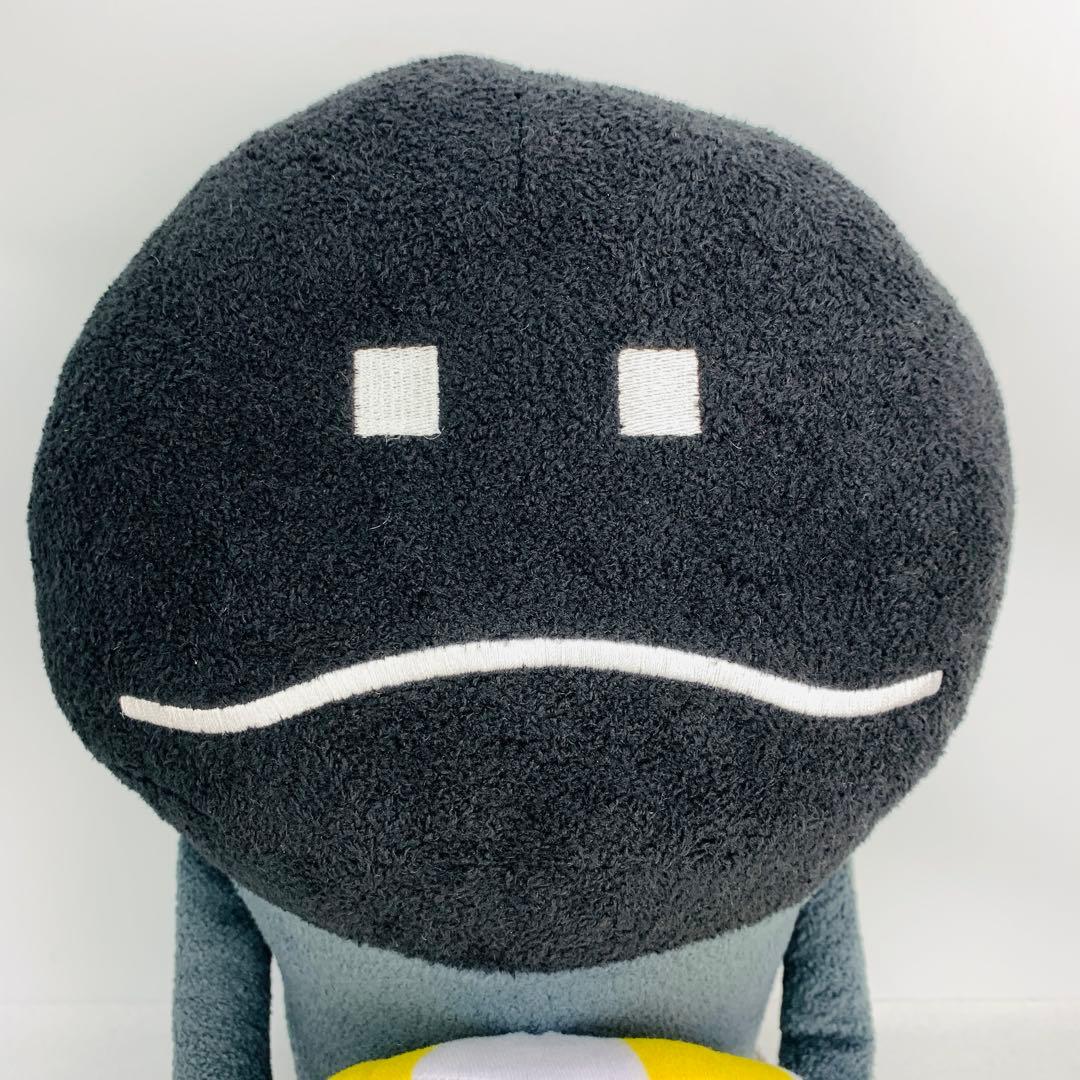 レア　おさわり探偵　なめこ栽培キット　BIGぬいぐるみ　黒　浮き輪　ブラック