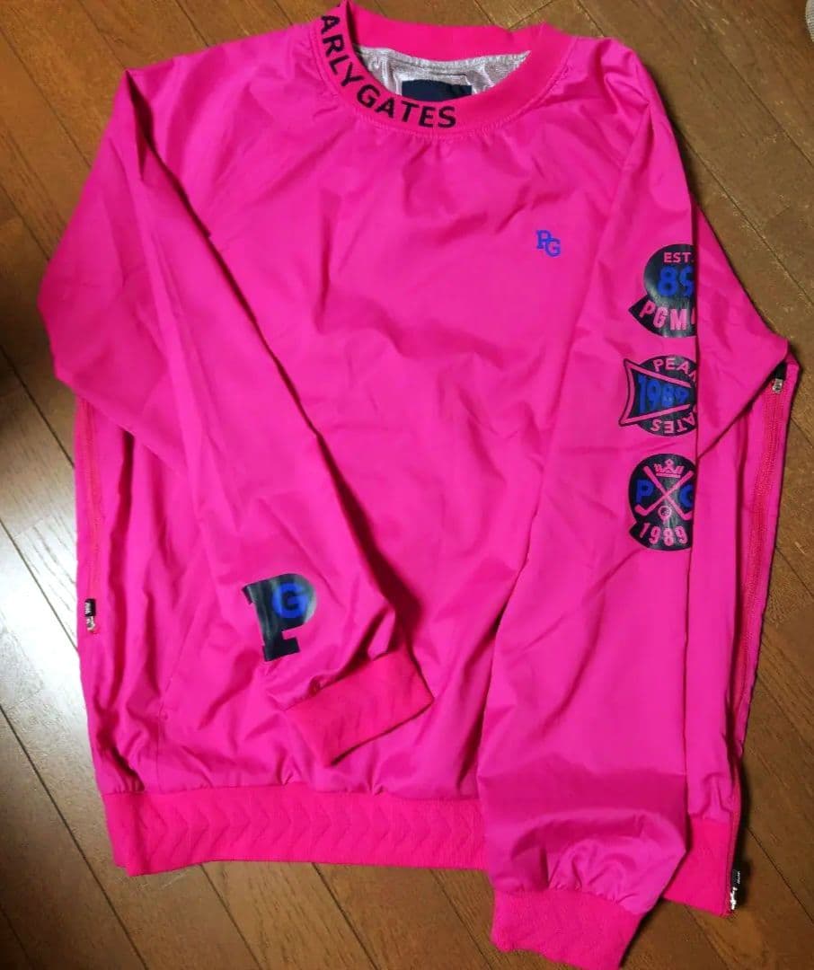 PEARLY GATES ピンク ウィンドブレーカー2枚セット/ サイズ7