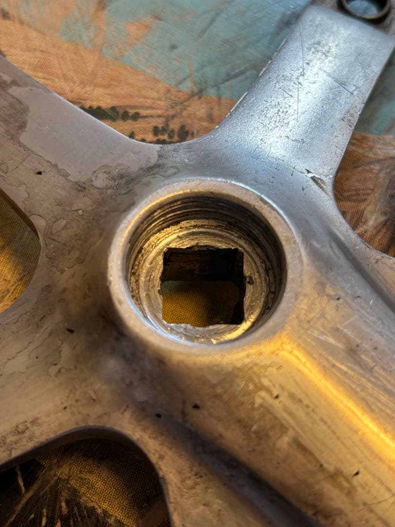 シマノ デュラエース 7600 njs クランク ピストバイク