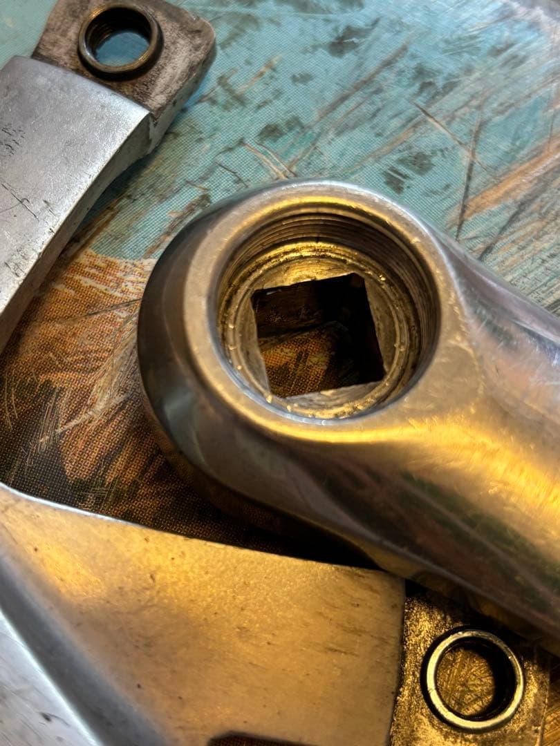 シマノ デュラエース 7600 njs クランク ピストバイク