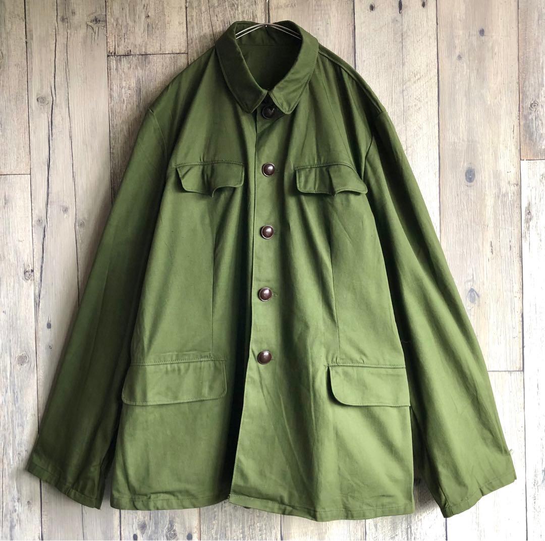 中国人民解放軍　上下セット　軍物　ミリタリー　陸軍　戦闘服　70s 部隊　装備