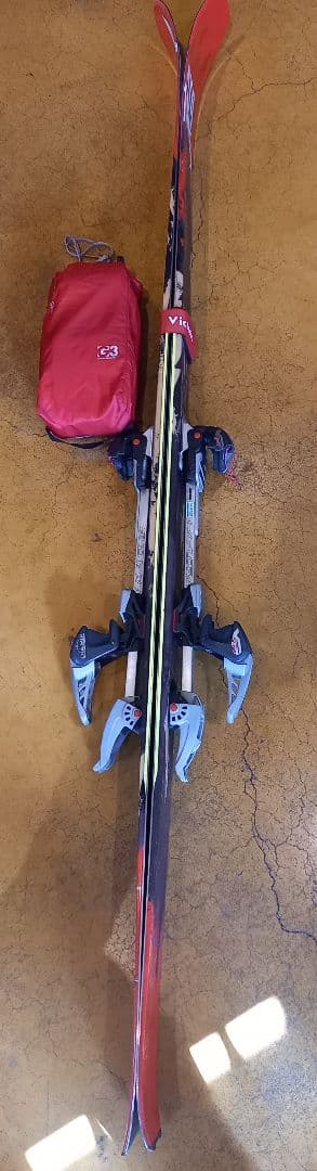 中古山スキーセット　バックカントリー　diamirセミファット　G3シールオマケ