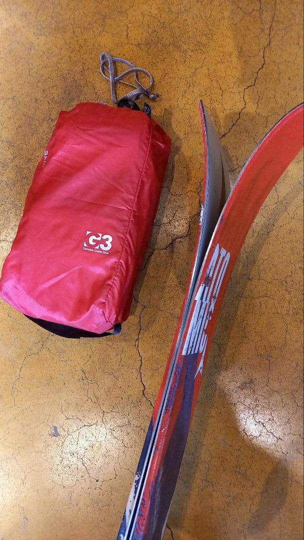 中古山スキーセット　バックカントリー　diamirセミファット　G3シールオマケ