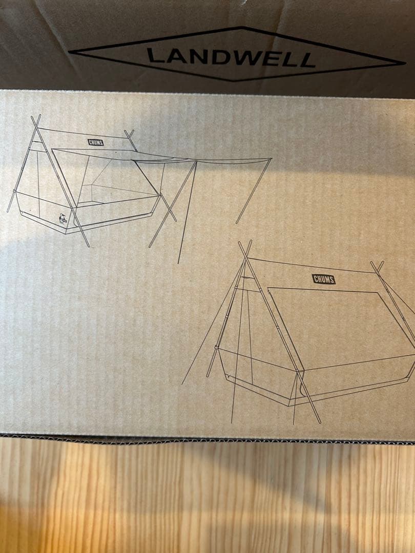 チャムス A Frame Tent T/C 4 エーフレームテント②