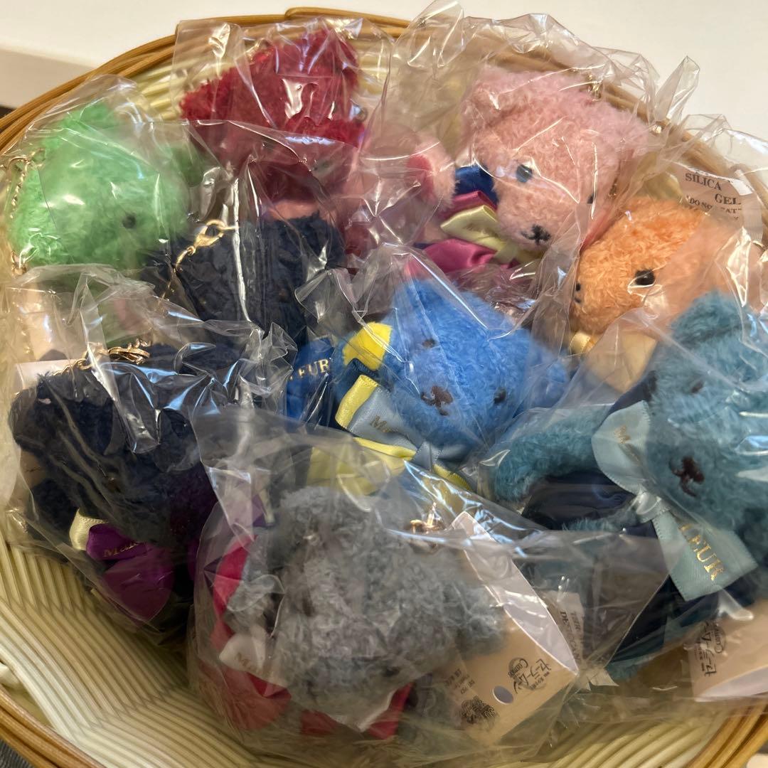 セーラームーン　メゾンドフルール　ベアキーチェーン　9種セット