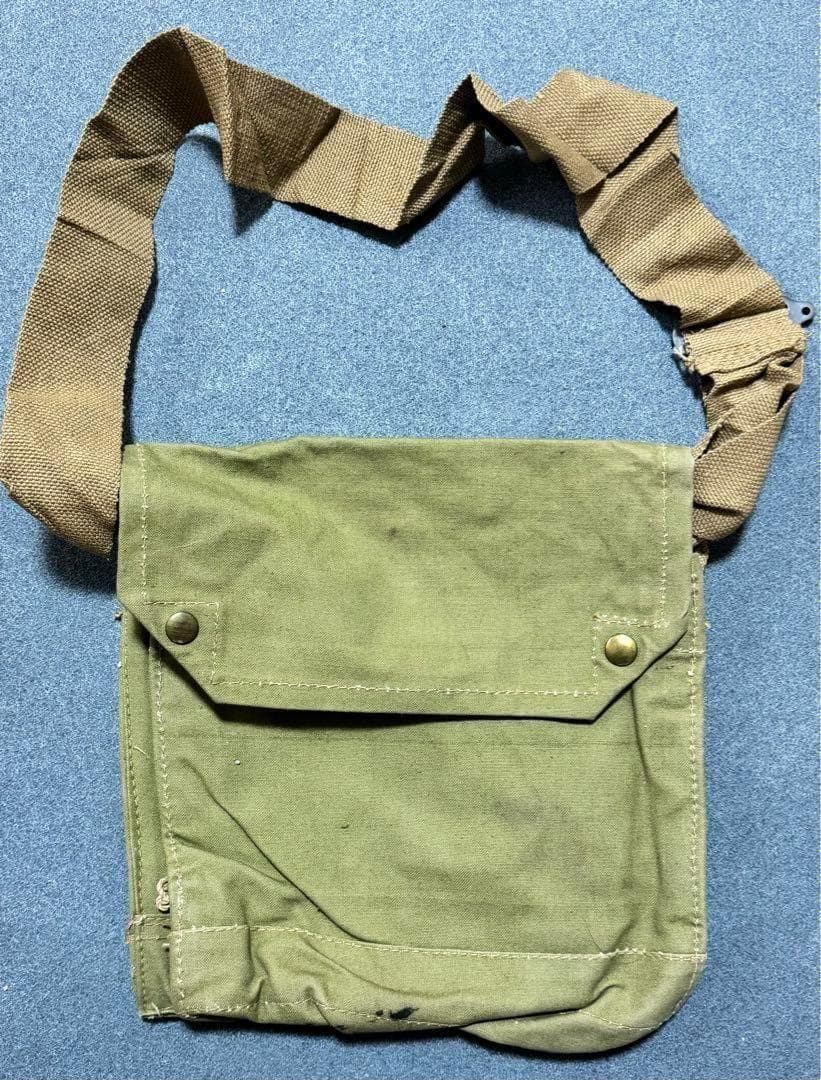 イギリス軍 実物 MkⅦ ガスマスクバッグ M&Co