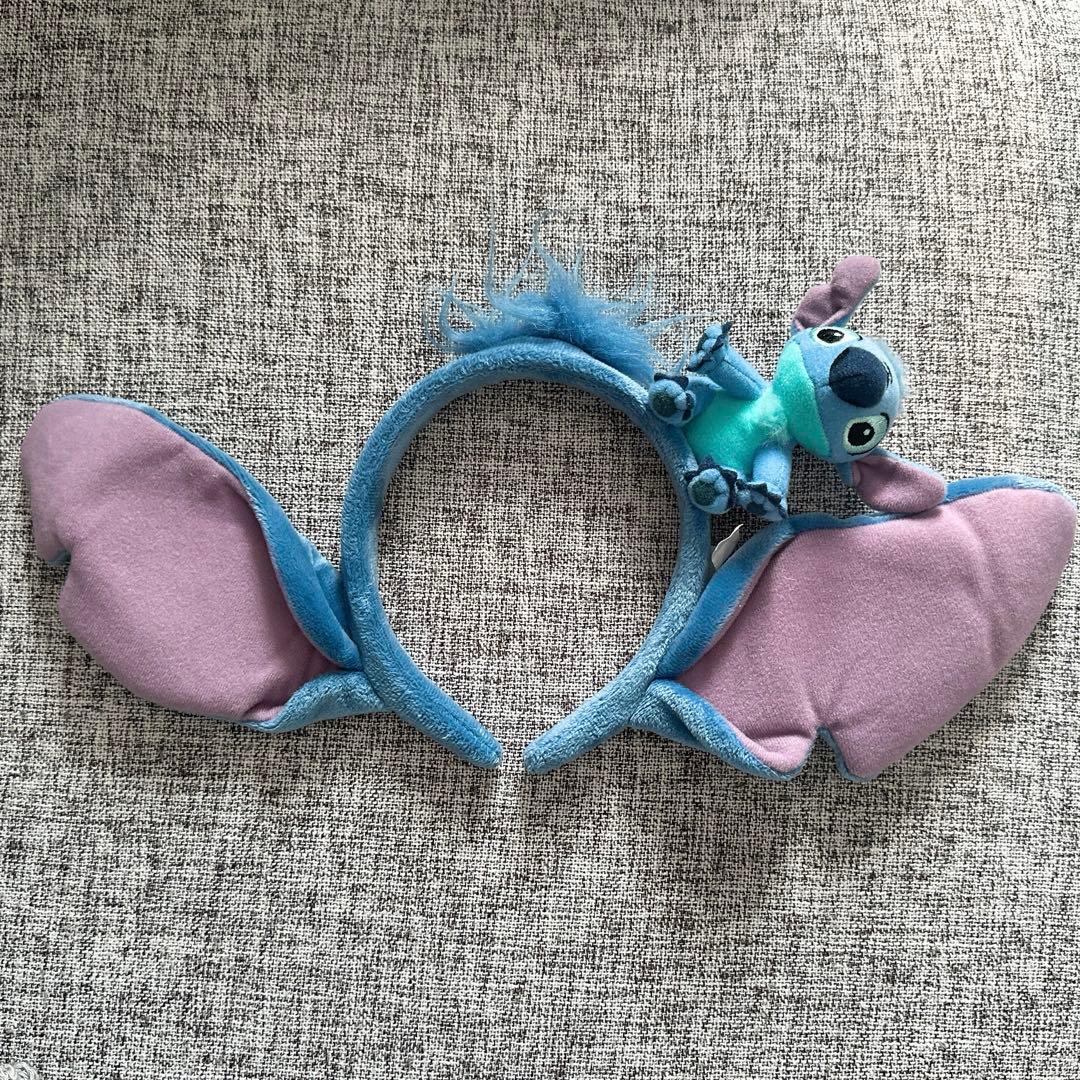 【廃盤レア】スティッチ 耳付き カチューシャ ディズニー 美品