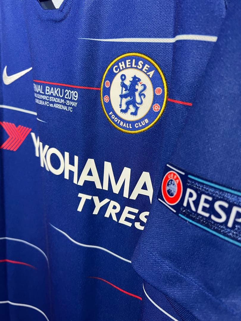 【k】アザール ＃１０ チェルシー１８／１９ EL決勝仕様 (H)