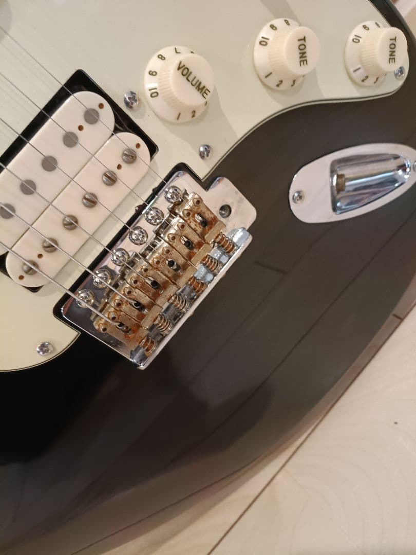 Bacchus　BST-380R エレキギター HSS　旧ロゴ　銀ロゴ