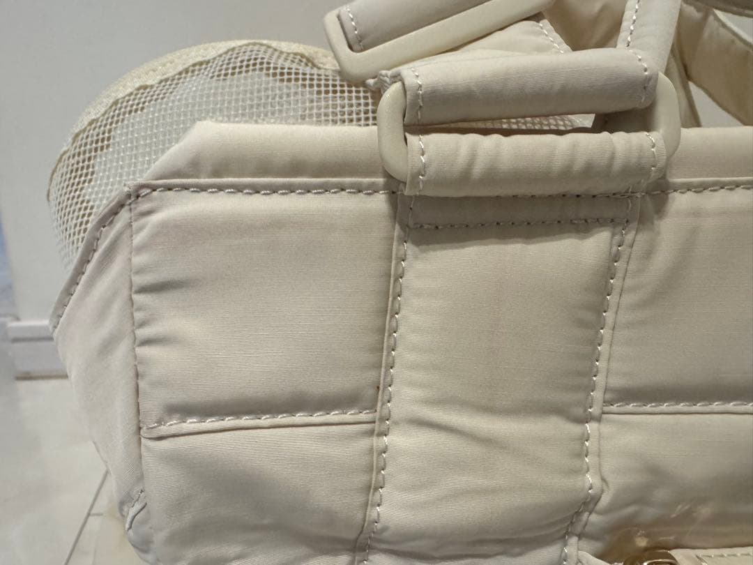 【新品未使用】MILLIONG コットンキャンディバッグ - バニラクリーム M