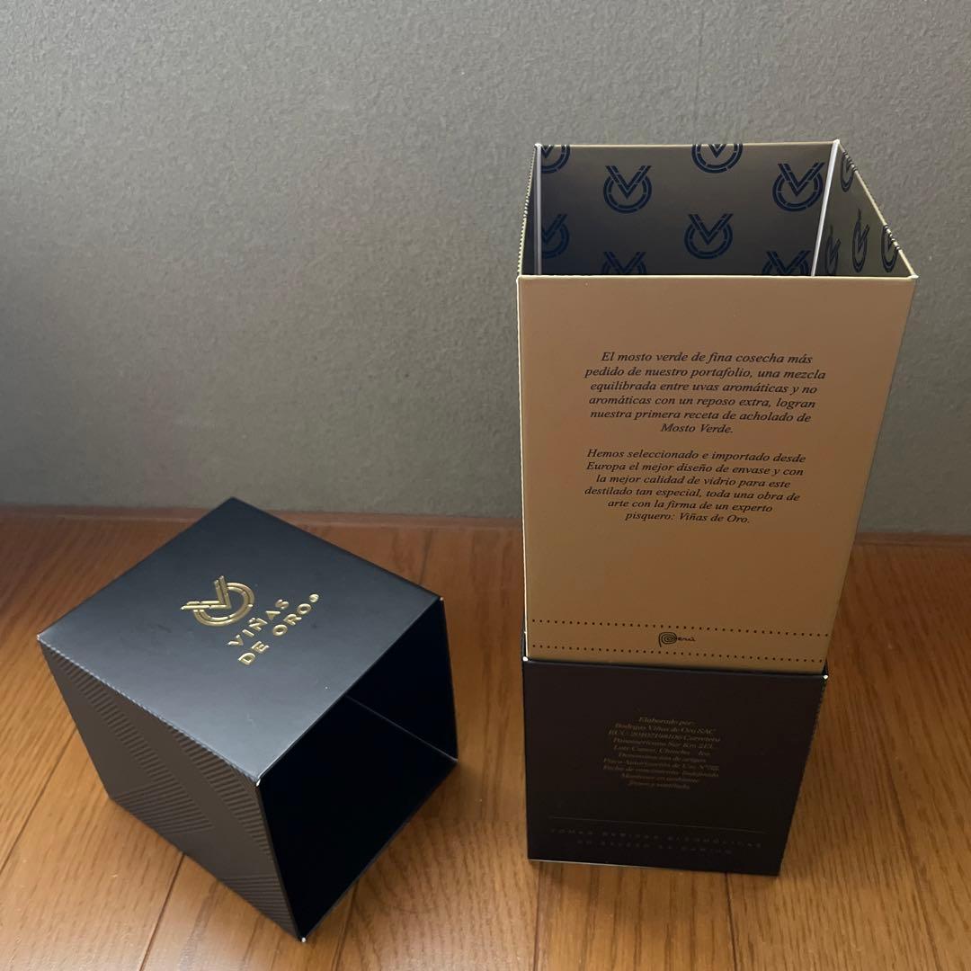 ペルーイカ州のピスコ、0.5Lのモストベルデ ぶどう、スペシャルエディション