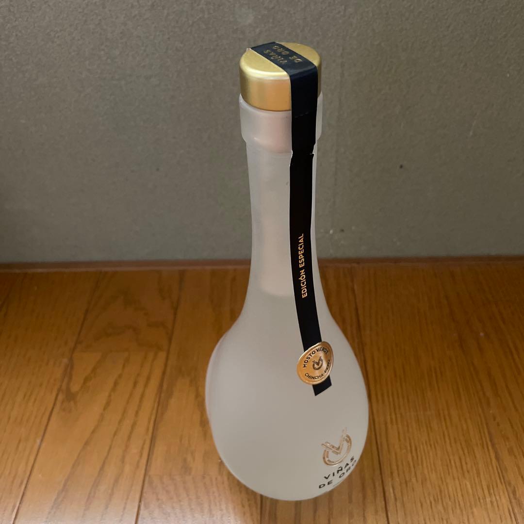 ペルーイカ州のピスコ、0.5Lのモストベルデ ぶどう、スペシャルエディション