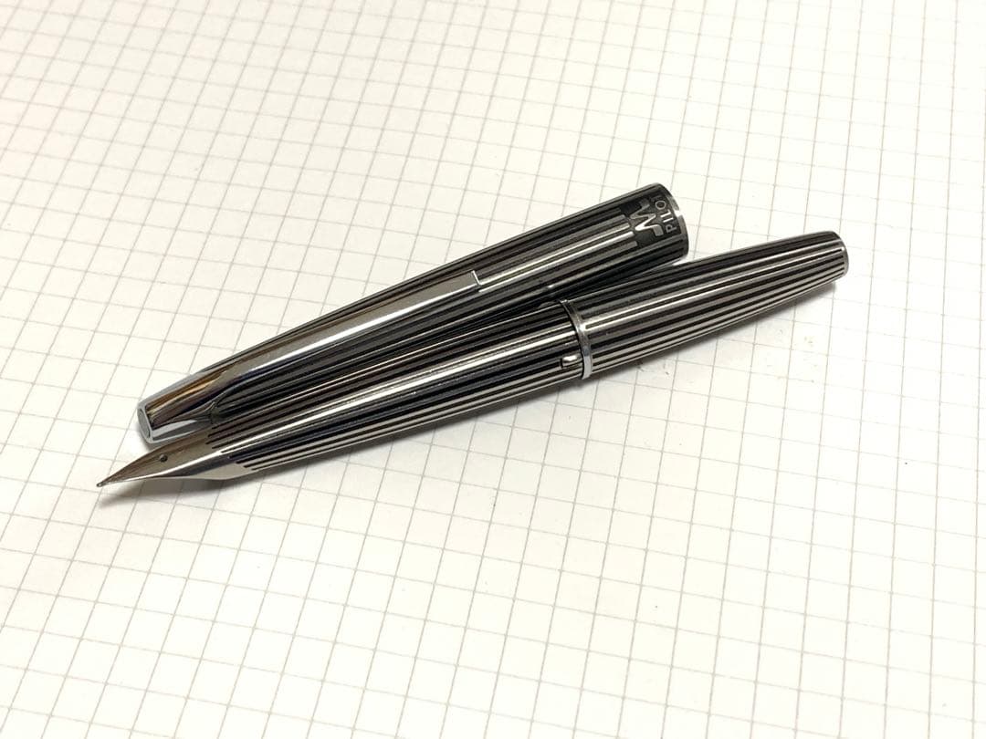 PILOT パイロット　ミュー　μ ストライプ　一体型　蝕刻