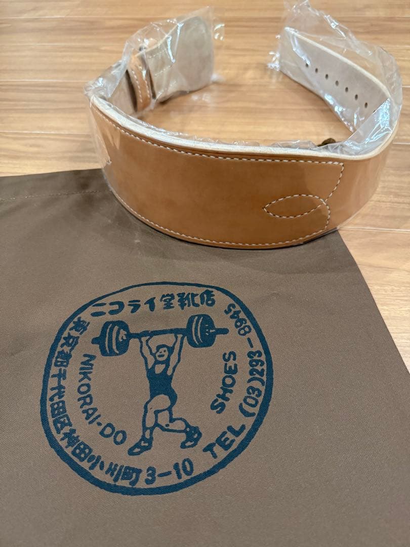 [新品]ニコライ堂トレーニングベルト　ウエサカMサイズ