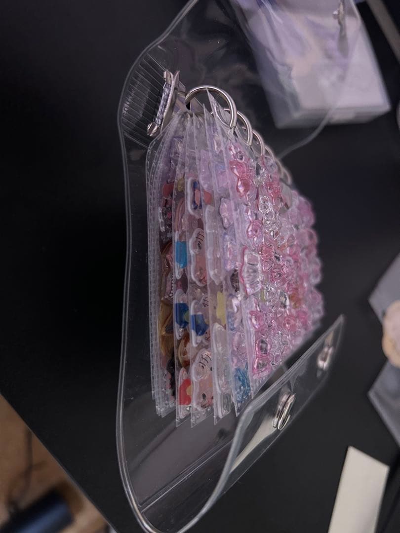 ボンボンドロップシール シール帳 透明ケース付き